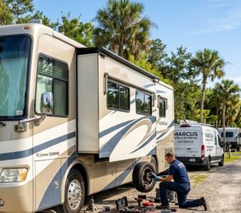 RV roadside assistance and off-road towing services in Florida